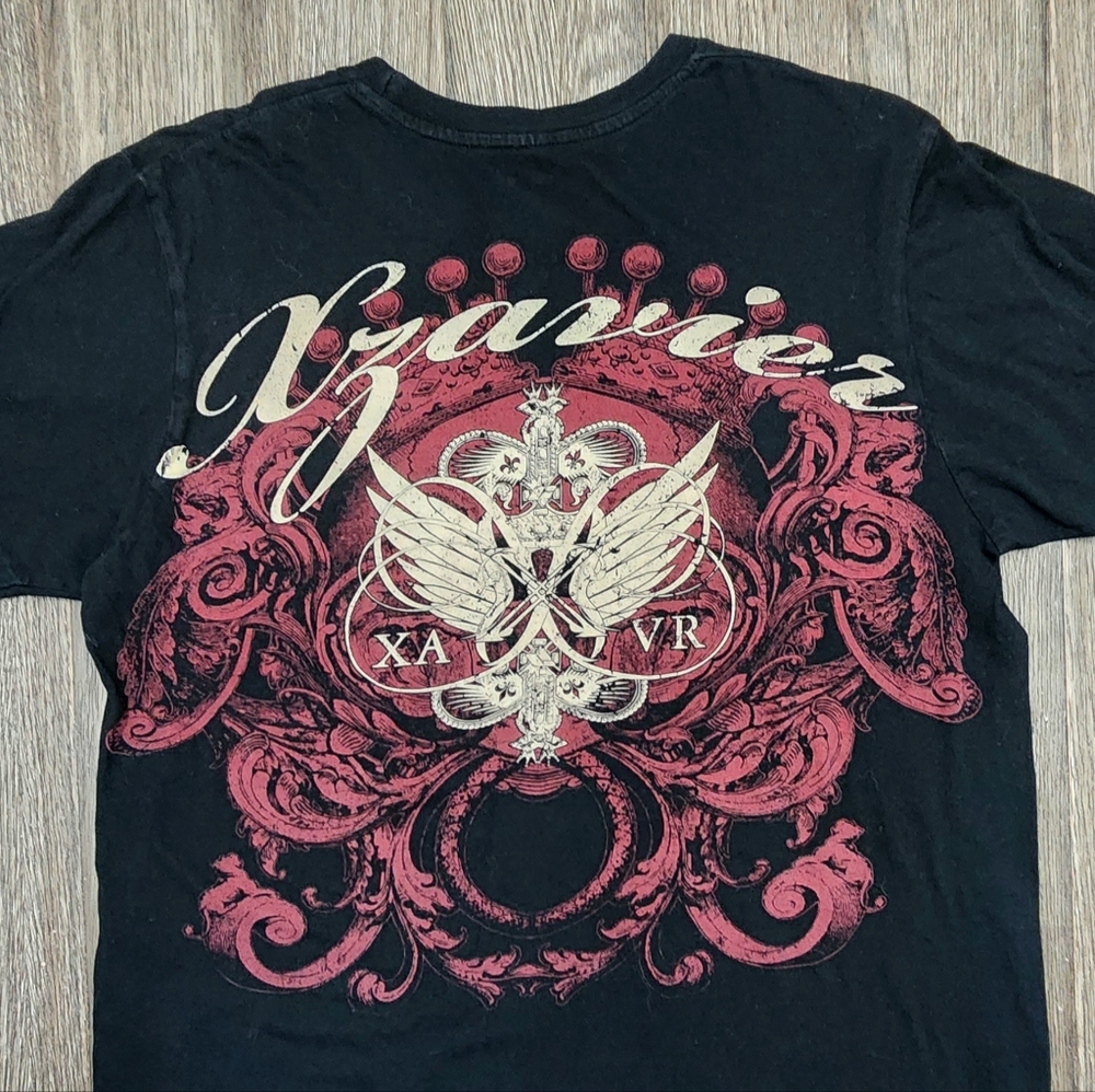 Xzavier Vintage Men's Pride & Glory King Skulls 💀 T-Shirt Size Medium - Picture 7 of 7